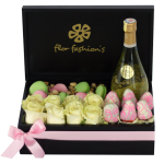 regalo con chocolate y vino, regalos para hombres con dulces en quito