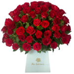 Arreglos florales de rosas rojas grande